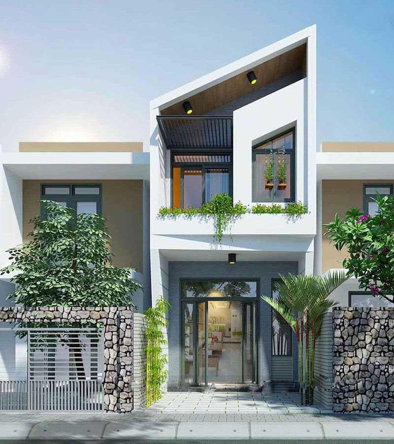 Mẫu nhà 2 tầng diện tích 4x12m hiện đại