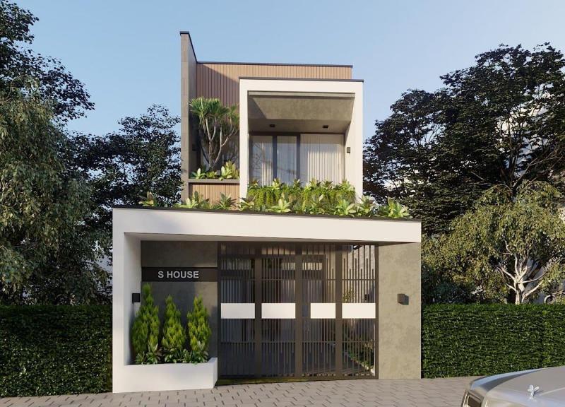 Đặc điểm kiến trúc nhà 4x12m