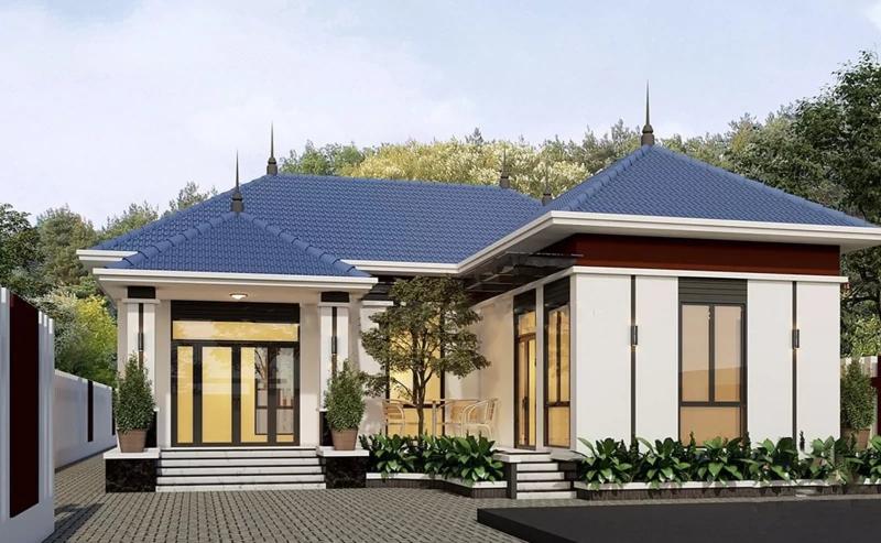 Nhà 1 tầng có chi phí xây dựng không quá cao