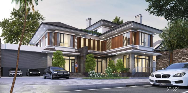 Tầng tum giúp căn nhà tăng thêm độ cao, tạo cảm giác thông thoáng hơn