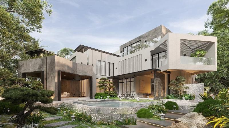 Hasa Home - Đơn vị thiết kế mẫu nhà 2 tầng đẹp, chất lượng với giá thành phải chăng