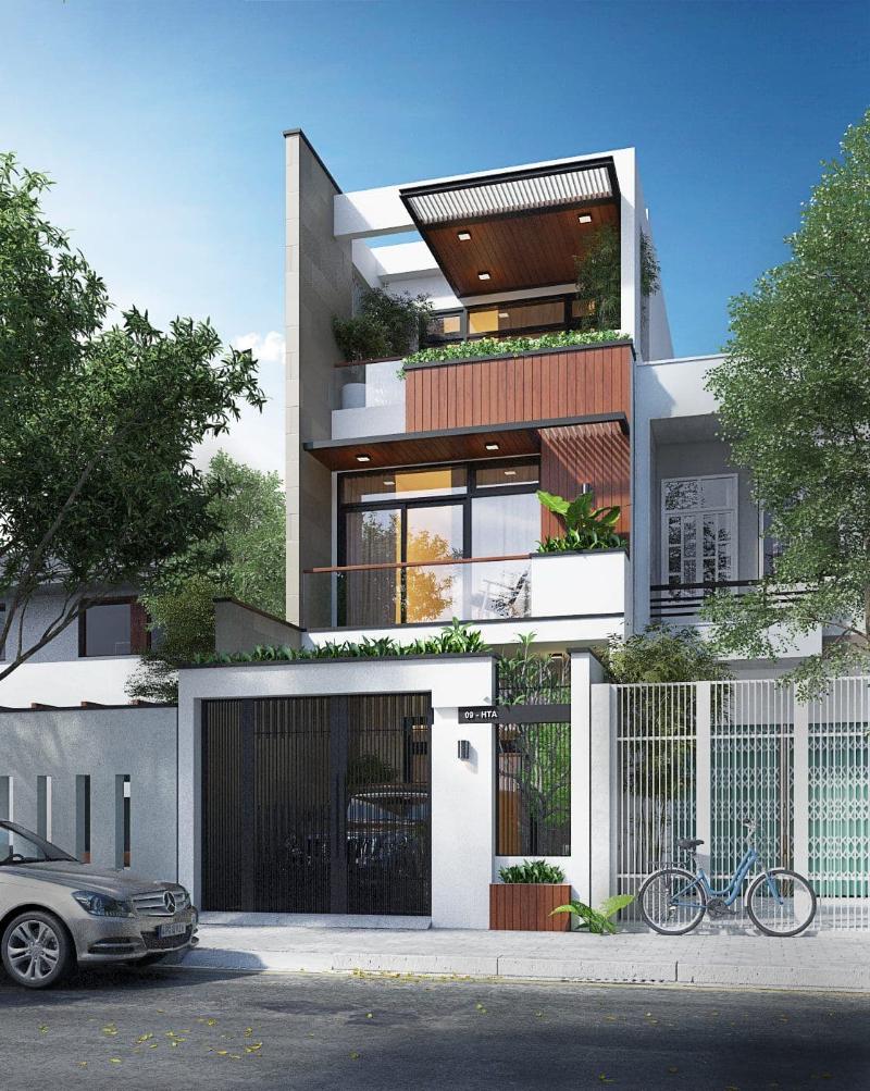 Phù hợp với thiết kế nhà phố, những nơi có quỹ đất bị hạn chế