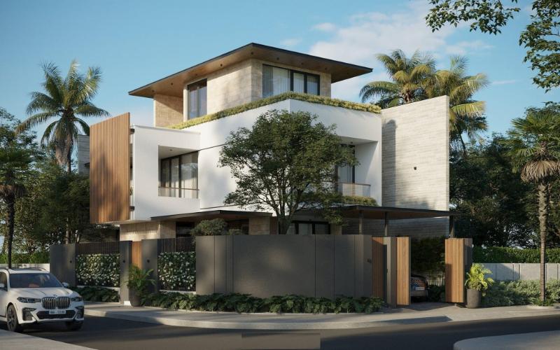 Thiết kế nhà đẹp 3 tầng theo phong cách hiện đại đang được yêu thích hiện nay