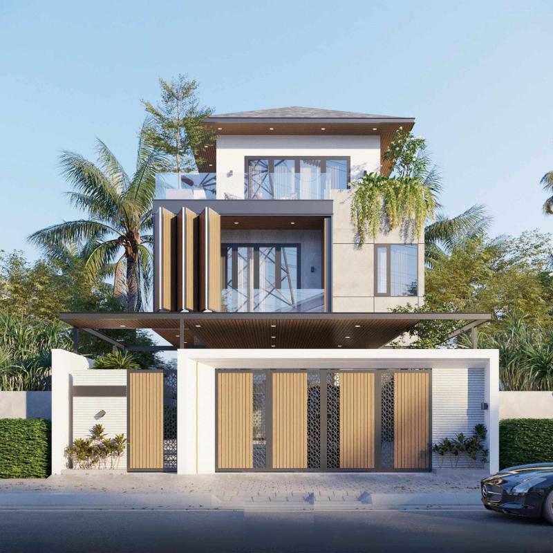 Chi phí xây dựng nhà 3 tầng 3 phòng ngủ rất phải chăng, phù hợp với nhiều gia đình