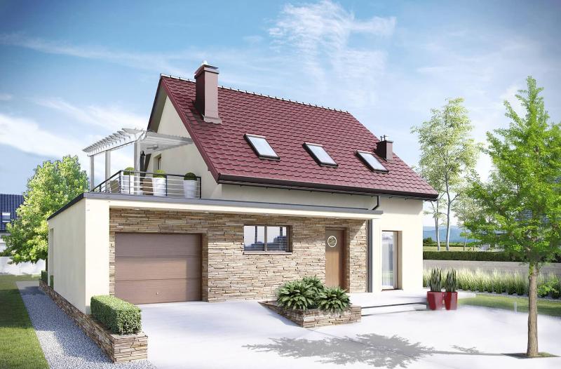 Mẫu nhà cấp 4 đẹp 100m2 mái Thái cao cấp, tiện nghi