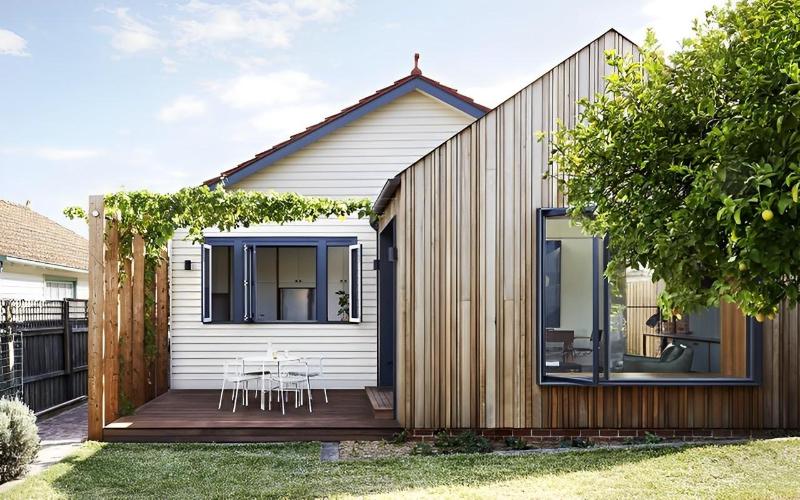 Mẫu nhà cấp 4 đẹp 100m2 có gác lửng giúp tăng diện tích sử dụng