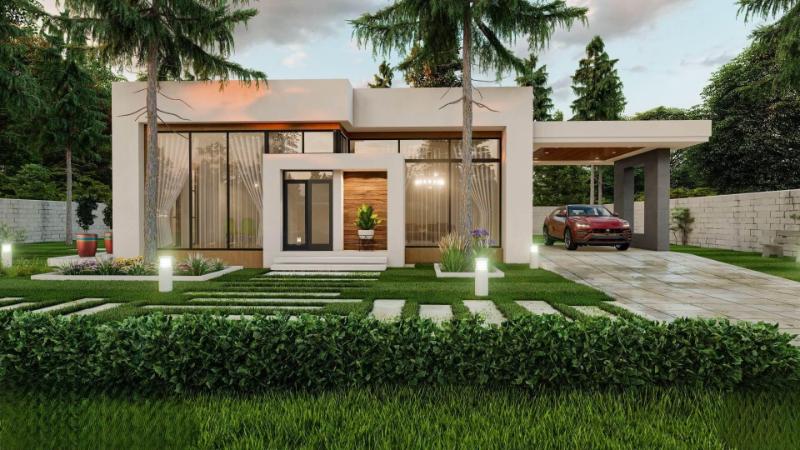 Lựa chọn trang thiết bị nội thất cho mẫu nhà cấp 4 đẹp 100m2 cần đơn giản