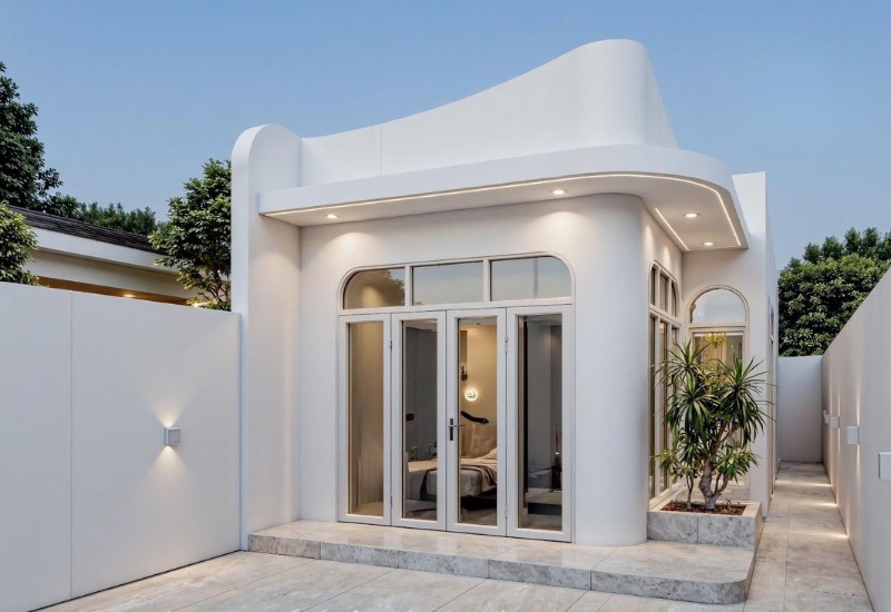 Thiết kế không gian sống chính kết hợp cùng tiện ích sân vườn thư giãn