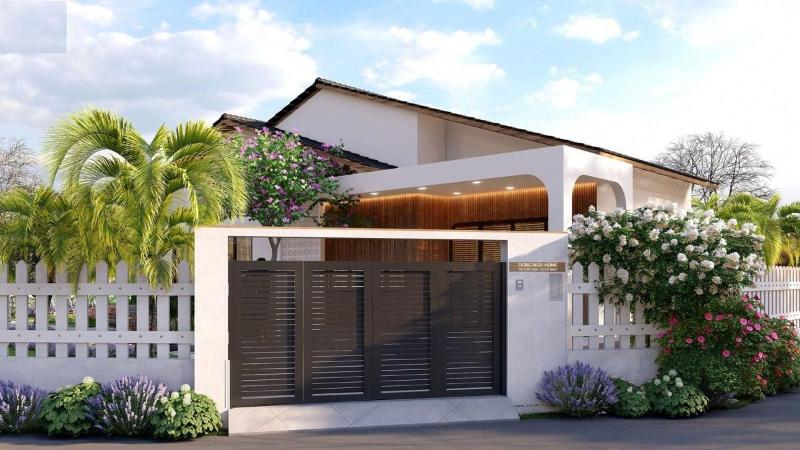 Mẫu nhà cấp 4 đẹp giá 150 triệu tối giản có kết cấu không quá phức tạp