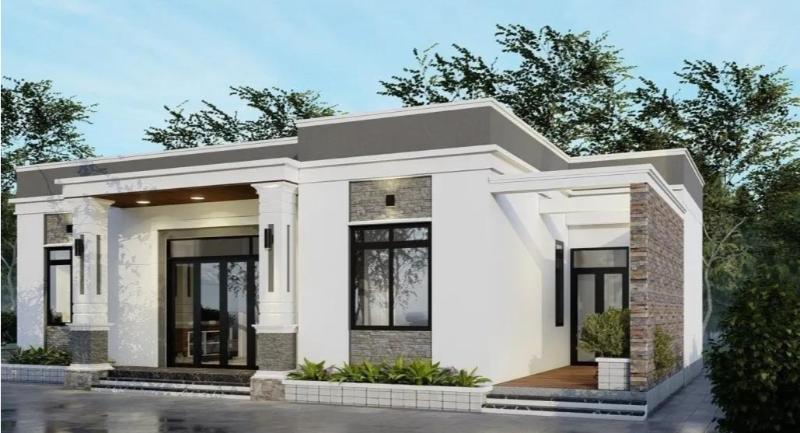 Mẫu nhà cấp 4 giá 500 triệu đầy đủ tiện nhi