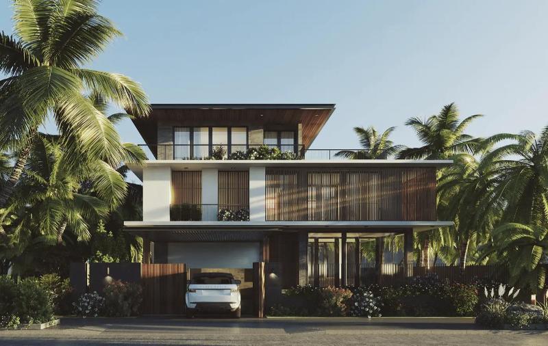 Không gian tầng hầm chìm được thiết kế với nhiều công năng hữu ích