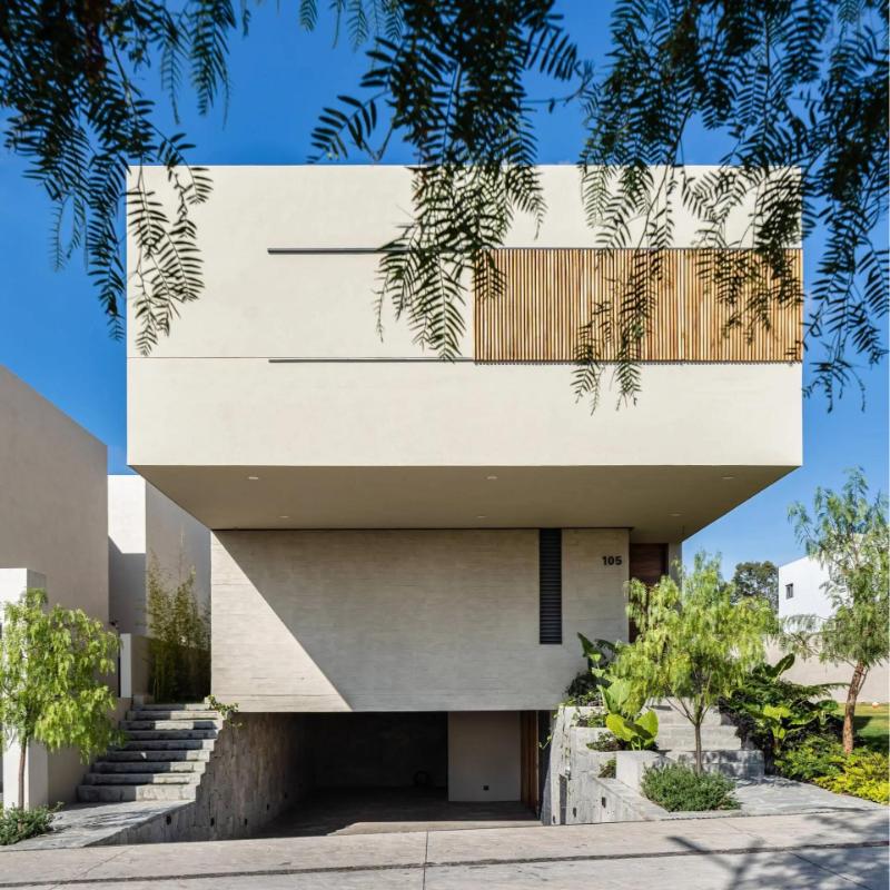 Chiêm ngưỡng mẫu thiết kế nhà có tầng hầm chìm theo phong cách hiện đại