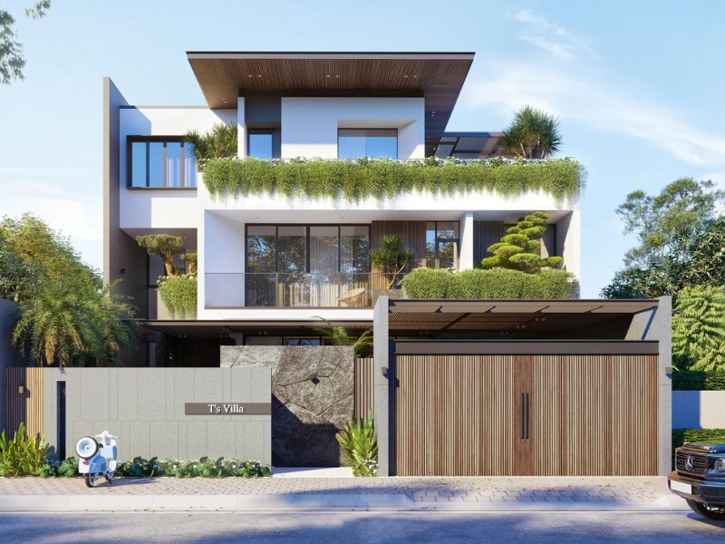 Thiết kế nội thất trong mẫu nhà đẹp cần đảm bảo sự đồng nhất với kiến trúc