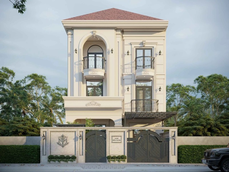 Không gian biệt thự đẳng cấp, sang trọng mang phong cách hiện đại