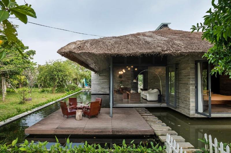 Thiết kế mẫu nhà lá đẹp làm khu nghỉ dưỡng