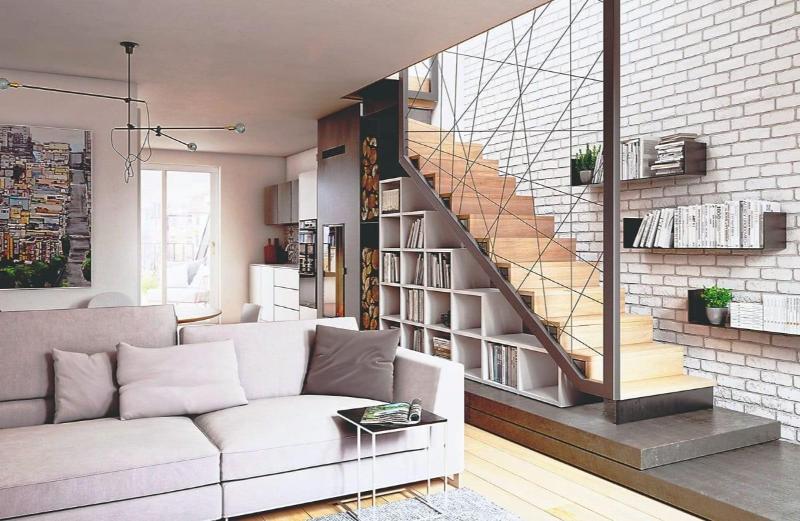 Thiết kế tầng lửng bên hông