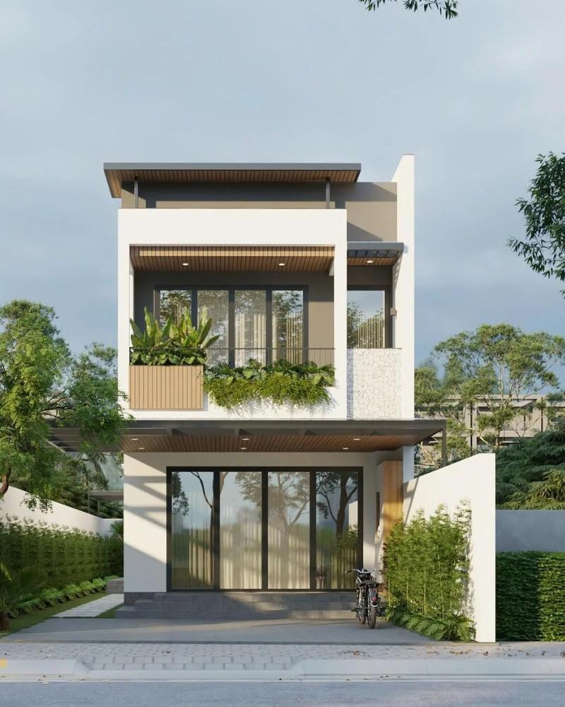 Mẫu nhà ống phong cách hiện đại được nhiều gia chủ yêu thích