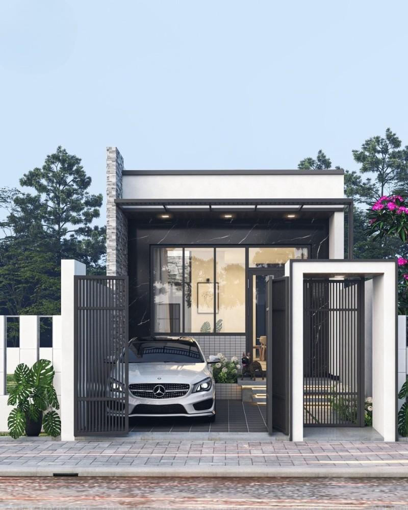 Mẫu thiết kế nhà ống 2 phòng ngủ phù hợp với gia đình từ 3 - 4 thành viên