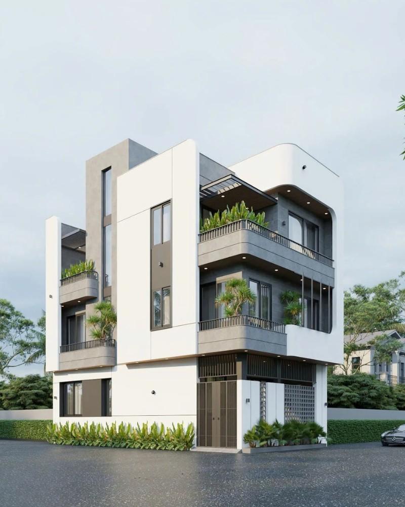 Mẫu thiết kế nhà ống có 4 phòng ngủ phù hợp với hầu hết các gia đình ở nước ta