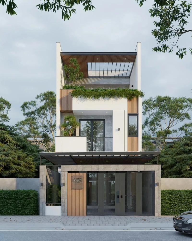 Mẫu nhà ống đẹp mặt tiền 6m có đủ diện tích để bạn trang trí theo sở thích cá nhân