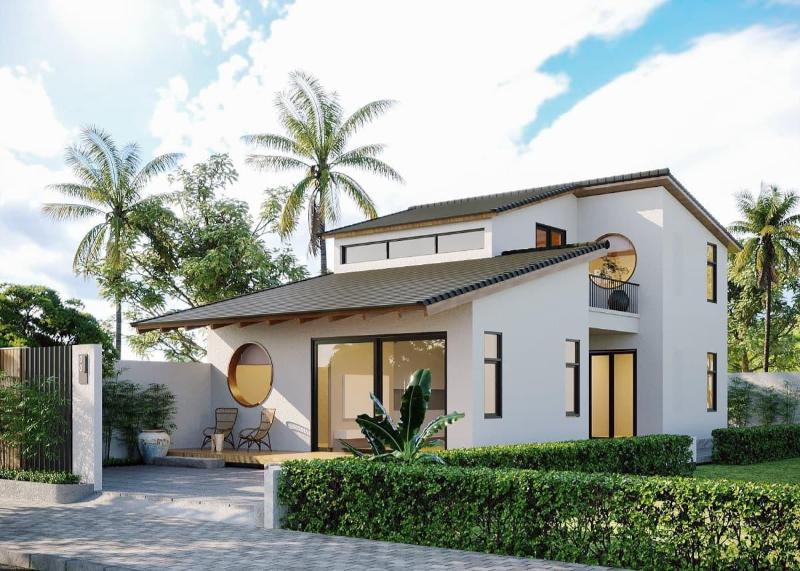 Lựa chọn đơn vị thiết kế thi công nhà vườn đẹp ở nông thôn uy tín