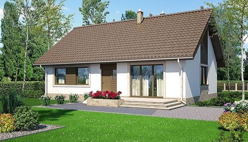 Mẫu nhà ba gian ở nông thôn đơn giản