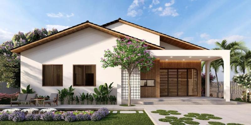 Nhà cấp 4 2 phòng ngủ nên thiết kế theo phong cách tối giản để tối ưu chi phí