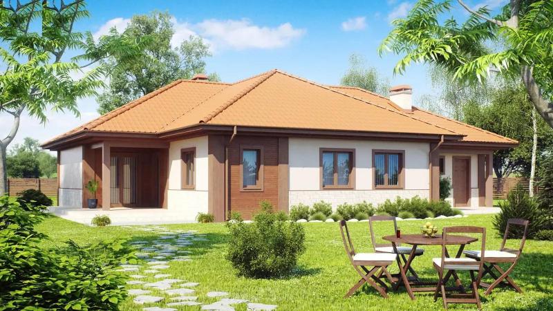 Chiêm ngưỡng mẫu nhà cấp 4 ở nông thôn có 2 phòng ngủ 1 phòng thờ