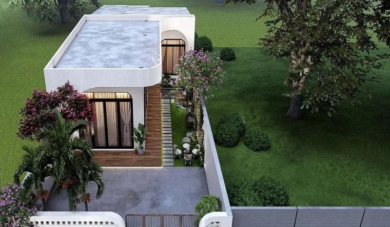 Những mảnh đất có lợi thế về chiều dài rất phù hợp với các mẫu nhà ống đẹp