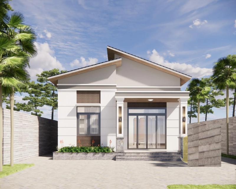 Mẫu nhà ống cấp 4 ở nông thôn cần được bố trí tối ưu để tận dụng tối đa diện tích