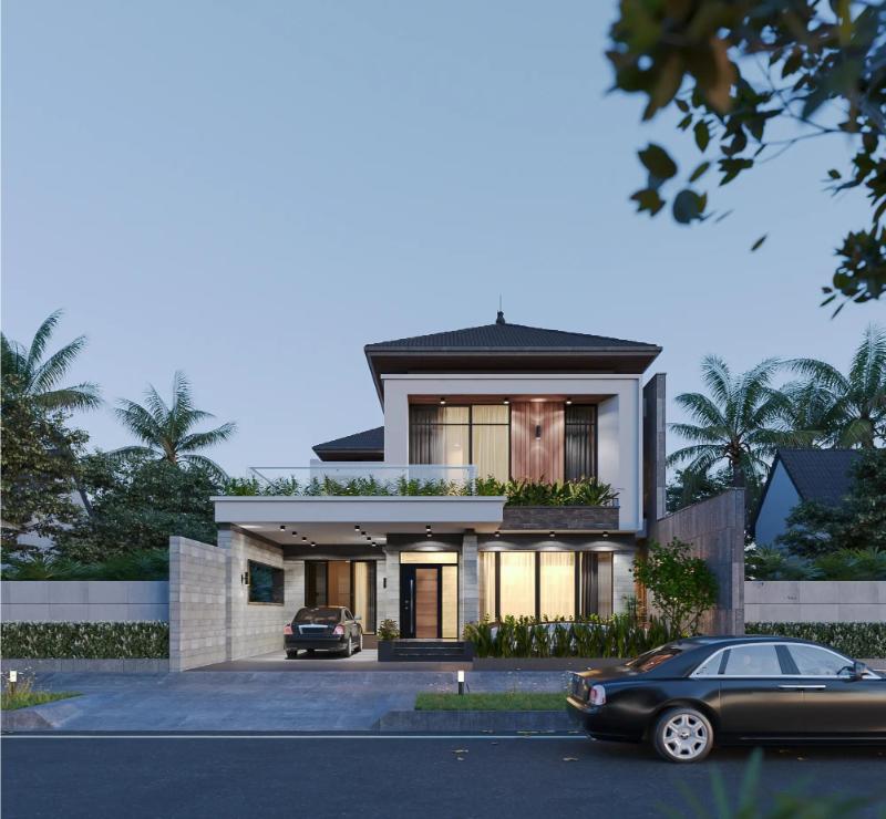 Mẫu nhà hiện đại kiểu Nhật vẫn giữ được nét đặc trưng vốn có