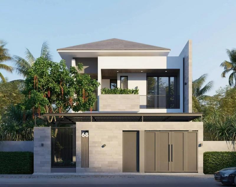 Mẫu nhà đẹp kiểu Nhật phong cách hiện đại