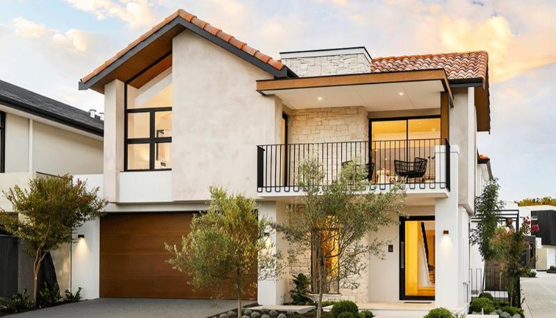 Mẫu thiết kế nhà 2 tầng kiểu Nhật thường sẽ có tone màu trắng hoặc be