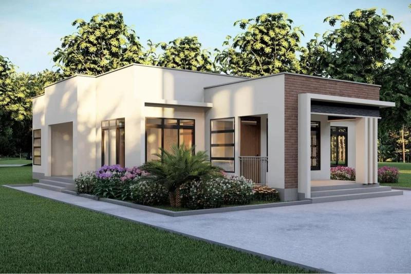 25+ mẫu nhà mái bằng đẹp, hiện đại và hợp xu hướng 2026