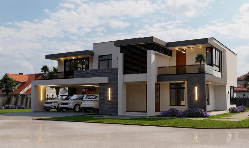 Lưu ý yếu tố phong thủy khi thiết kế nhà mái bằng giúp mang tới năng lượng tích cực cho gia chủ