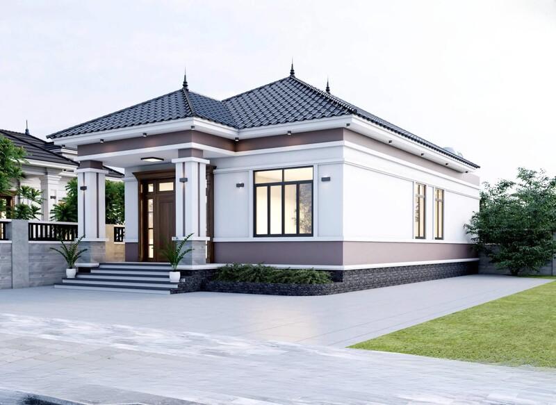 Nhà mái Nhật với kết cấu cầu kỳ và chi tiết nên yêu cầu kỹ thuật chắc chắn và thời gian thi công lâu hơn các kiểu nhà khác