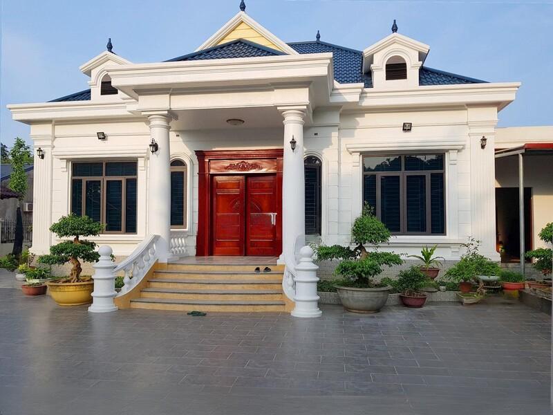 Mẫu thiết kế nhà mái Nhật tân cổ điển chinh phục được nhiều gia chủ có gu thẩm mỹ cao