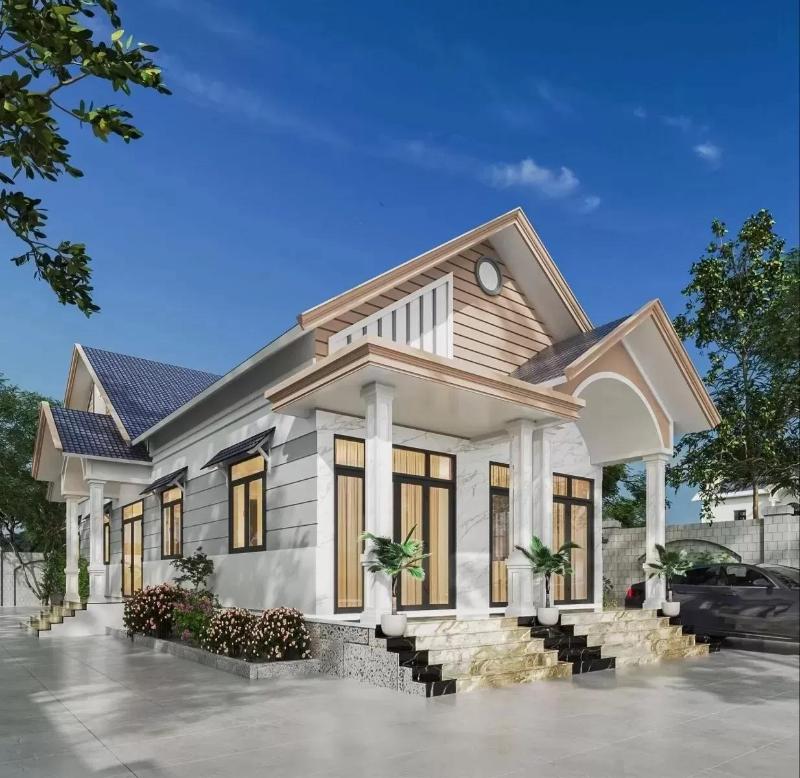 45+ Mẫu nhà mái Thái đẹp, hiện đại và hợp xu hướng 2026