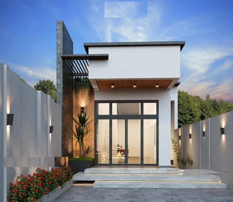 Mẫu nhà ống cấp 4 đẹp đơn giản 5×20 tiện nghi và độc đáo