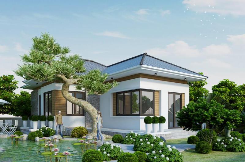 Tuyển chọn 21+ mẫu nhà vườn cấp 4 đẹp, thông thoáng 2026