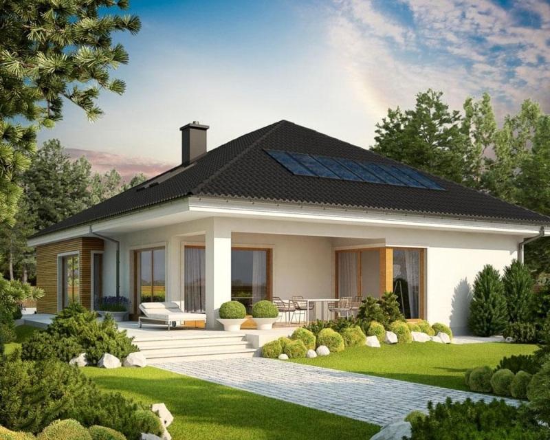 Mẫu thiết kế nhà cấp 4 đơn giản có sân vườn sở hữu nét đẹp riêng