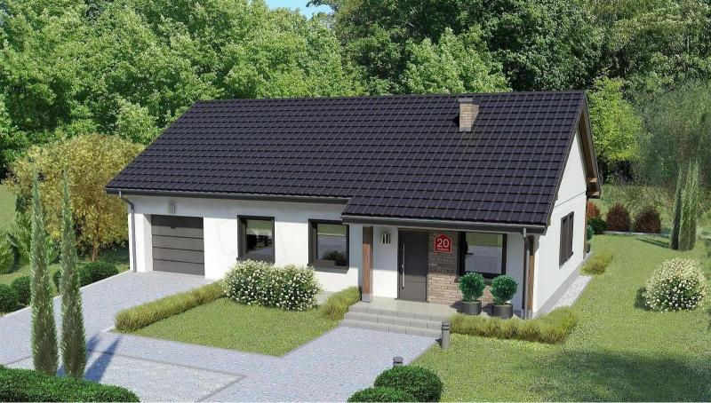 Mẫu nhà cấp 4 sân vườn đẹp có mức chi phí xây dựng không quá lớn