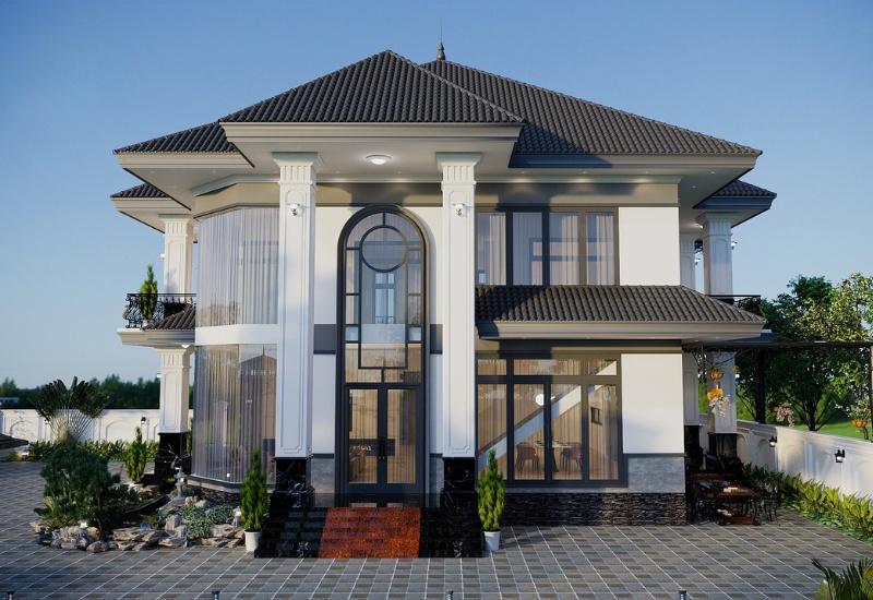 Quy hoạch tổng thể khu đất trong thiết kế biệt thự