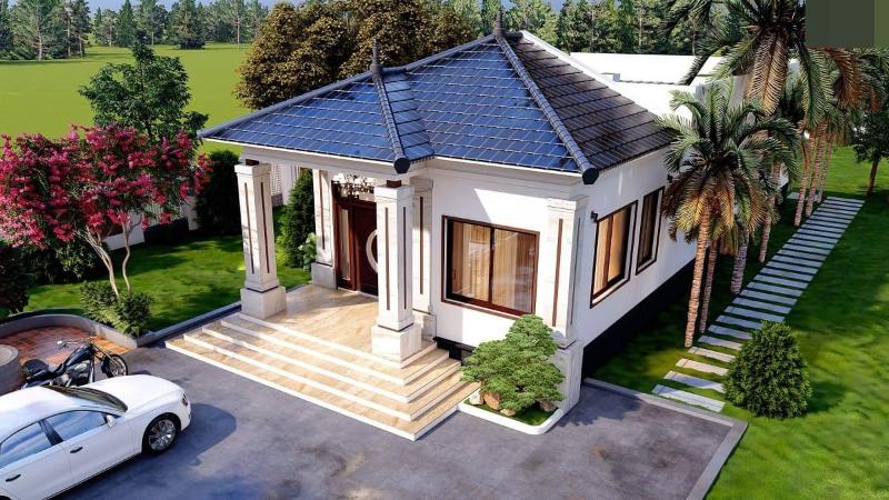 Mẫu nhà 100m2 cấp 4 tối ưu chi phí