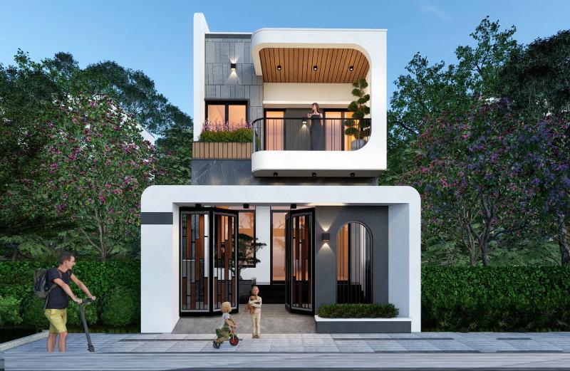 Sử dụng các tone màu trung tính giúp tăng thêm sự sang trọng cho căn nhà 