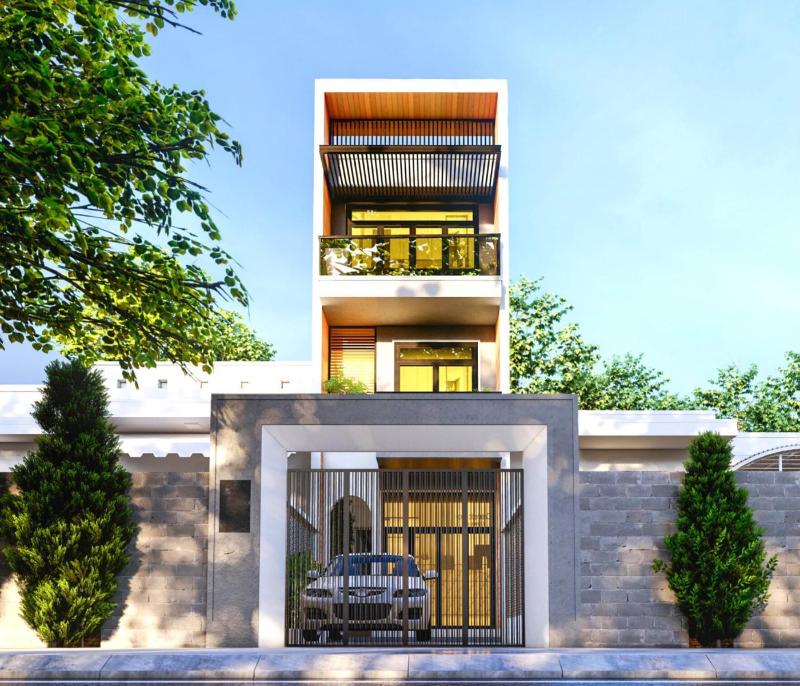 25+ Mẫu thiết kế nhà 4x10m 3 phòng ngủ đẹp, tối ưu chi phí