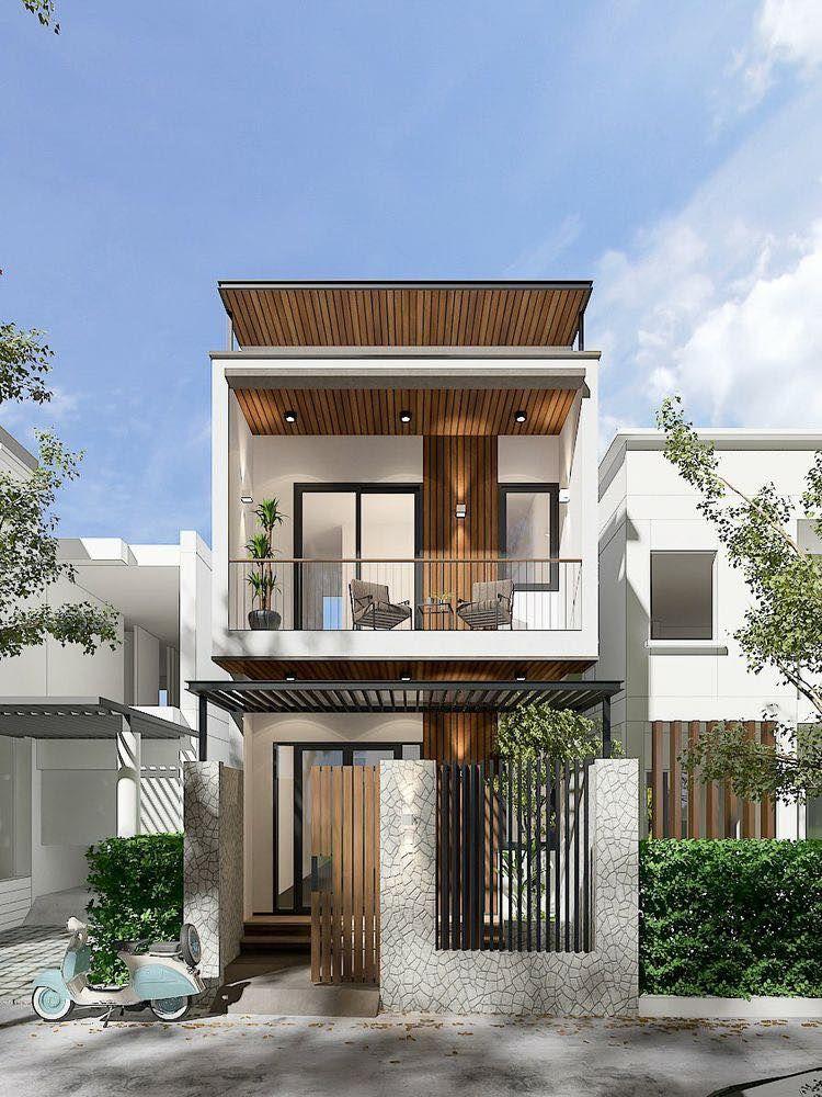 15+ Mẫu thiết kế nhà 5x20m có sân vườn gần gũi với thiên nhiên