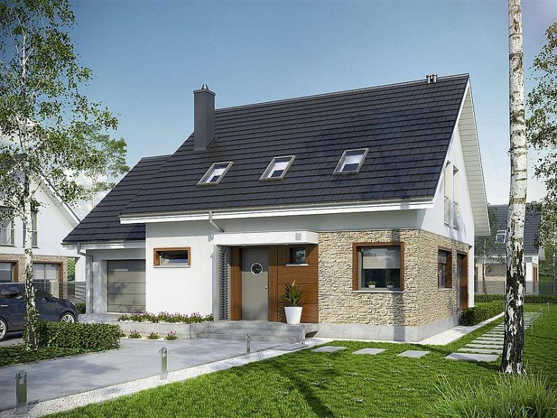 Không gian sân vườn nhà cấp 4 2 phòng ngủ 60m2 đẹp mắt