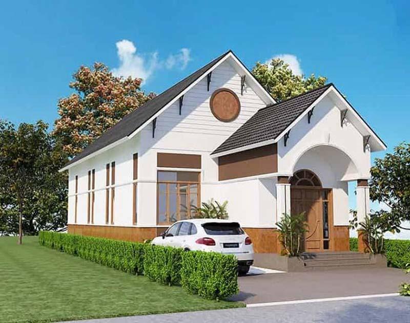 Kinh nghiệm mở rộng không gian khi thiết kế nhà cấp 4 6x12m