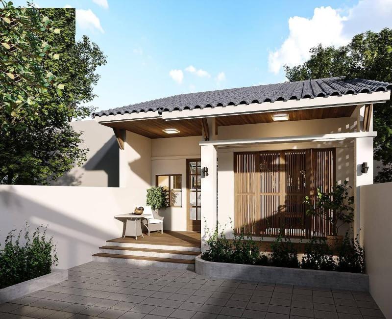 Mẫu thiết kế nhà cấp 4 6x12m có chi phí rẻ và thời gian thi công nhanh